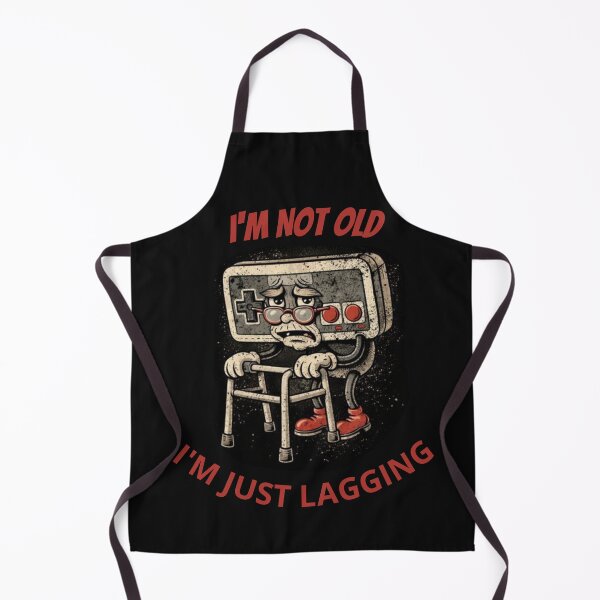 Item preview, I'm Not Old I'm Just Lagging - Funny Old Retro Gamer Grandpa designed and sold by JakubDesigns89.
