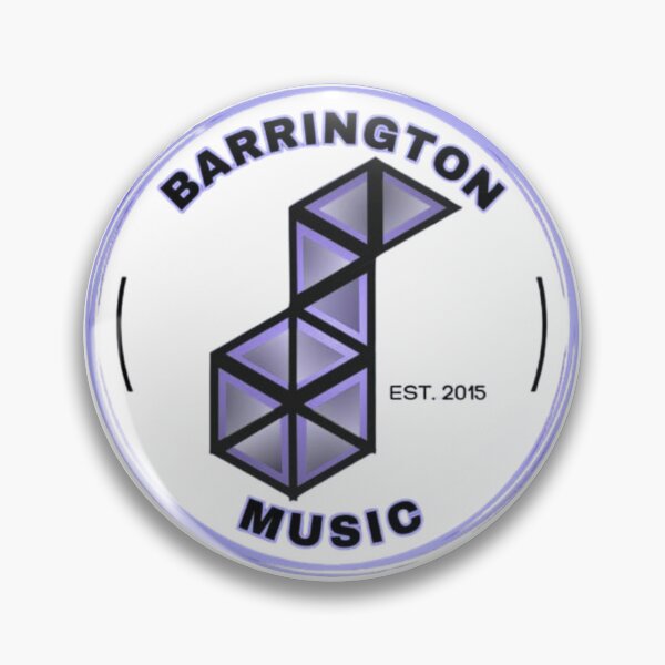Item preview, Barrington Music Official Logo (Purple) designed and sold by BarringtonMusic.