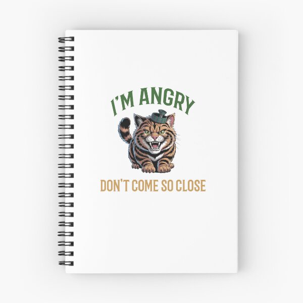 Item preview, scotish wildcat "I'm angry don't come so close" designed and sold by Chris-graphics-art.