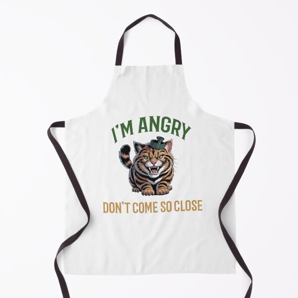 Item preview, scotish wildcat "I'm angry don't come so close" designed and sold by Chris-graphics-art.