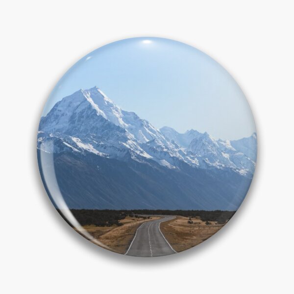 Item preview, Road To Snowy Mountain Photographic Print designed and sold by Mother-Nature65.