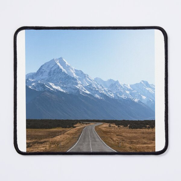 Item preview, Road To Snowy Mountain Photographic Print designed and sold by Mother-Nature65.