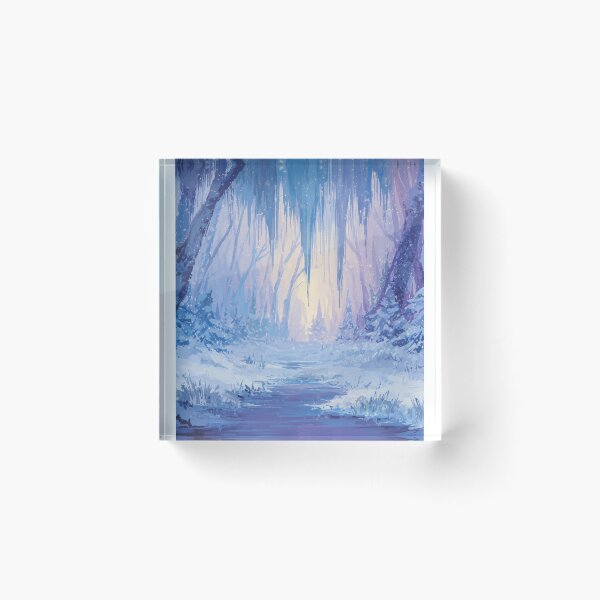 Item preview, Snowy Landscape and Winter Magic designed and sold by MidArtForge.