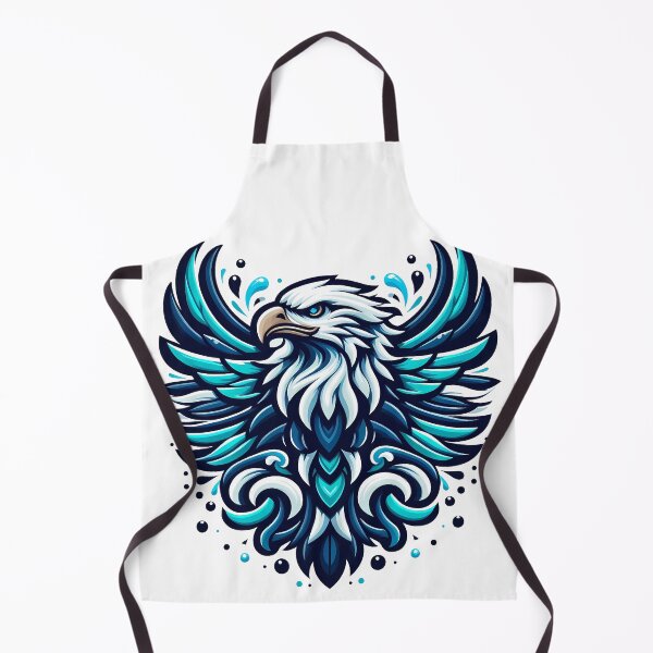 Item preview, Blue Water Eagle Ocean Freedom Flow Art designed and sold by DrawDrip.