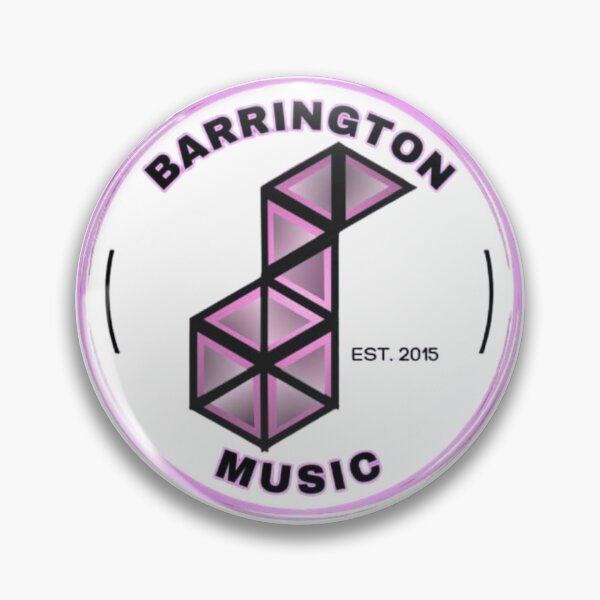 Item preview, Barrington Music Official Logo (Pink) designed and sold by BarringtonMusic.