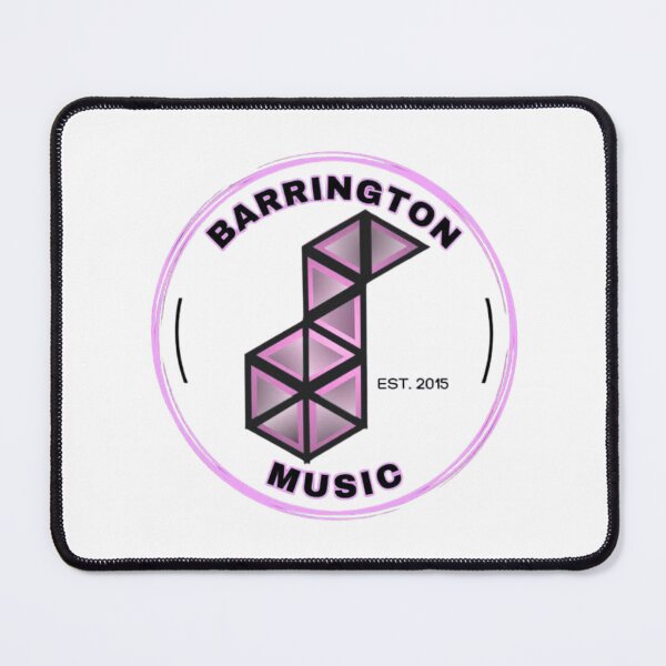 Item preview, Barrington Music Official Logo (Pink) designed and sold by BarringtonMusic.
