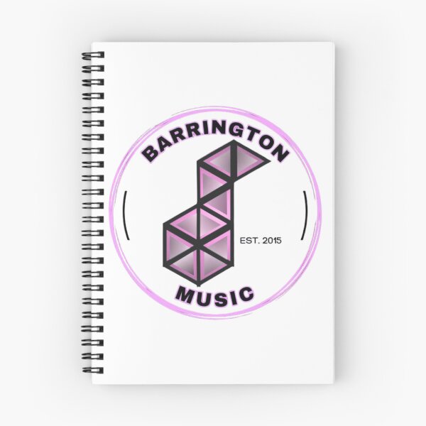 Item preview, Barrington Music Official Logo (Pink) designed and sold by BarringtonMusic.
