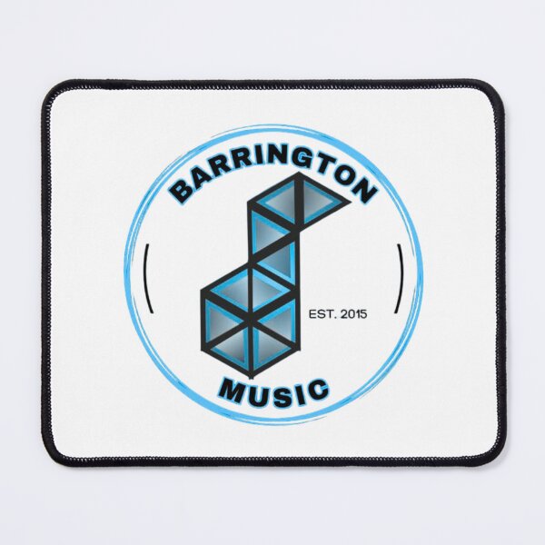 Item preview, Barrington Music Official Logo (Blue) designed and sold by BarringtonMusic.