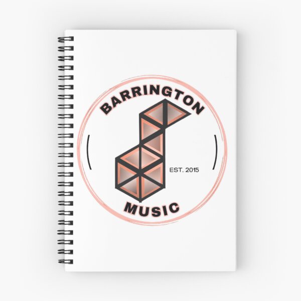 Item preview, Barrington Music Official Logo (Rose Gold) designed and sold by BarringtonMusic.