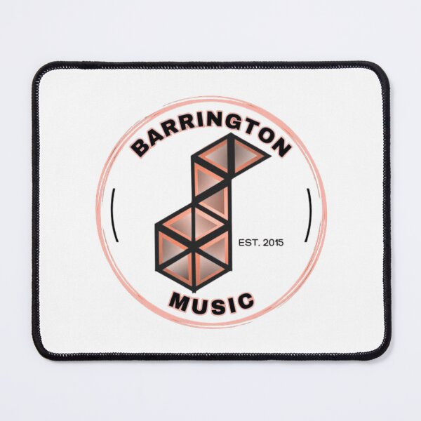 Item preview, Barrington Music Official Logo (Rose Gold) designed and sold by BarringtonMusic.