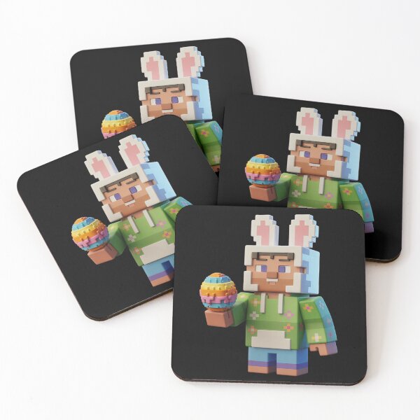 Item preview, Happy Easter Bunny Egg Easter Day Video Game Pixel7  designed and sold by FadeOfThrone.