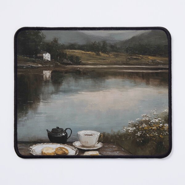 Item preview, Serene Lakeside Afternoon Tea designed and sold by lautir.