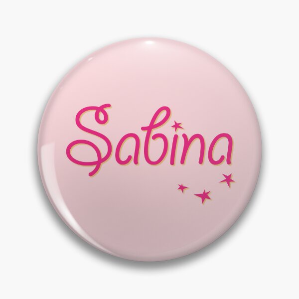 Item preview, My Name is Sabina designed and sold by CharlottePlaceArt.
