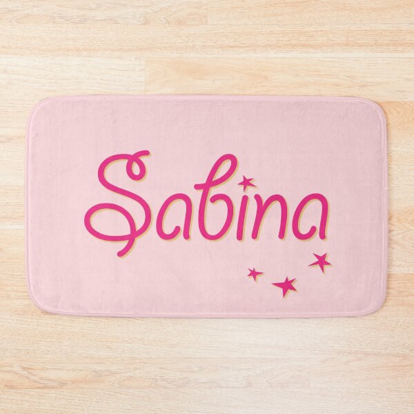 Item preview, My Name is Sabina designed and sold by CharlottePlaceArt.