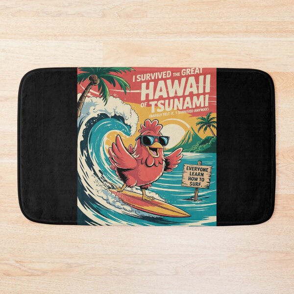 Item preview, I Survived The Great Hawaii Tsunami of 2025 Saying 12  designed and sold by MarryIsMonth.
