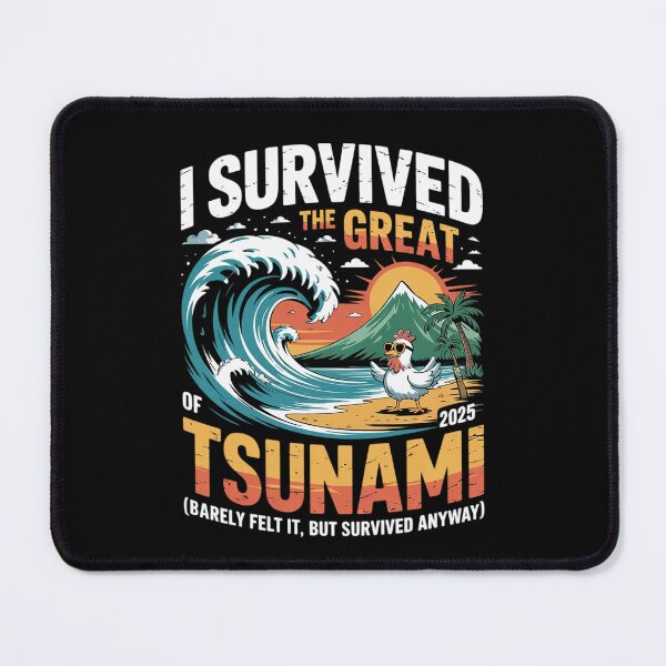 Item preview, I Survived The Great Hawaii Tsunami of 2025 Saying 14 designed and sold by MarryIsMonth.