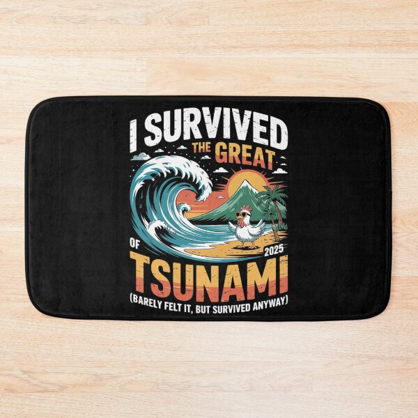 Item preview, I Survived The Great Hawaii Tsunami of 2025 Saying 14 designed and sold by MarryIsMonth.