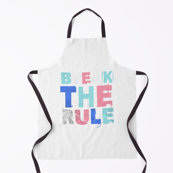 Item preview, Break the Rule Distressed Pastel Typography Design designed and sold by HorizonStores.