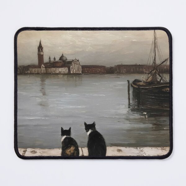 Item preview, Cats Watching the Venice Horizon designed and sold by lautir.