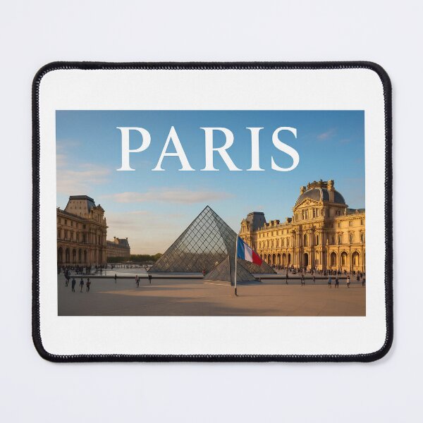 Item preview, Paris, France, Louvre, French flag, Zalan27, beautiful, romantic designed and sold by Zalan27.