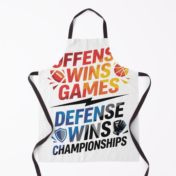 Item preview, Offense Wins Games Defense Wins Championships Basketball - football Tee Kids T-Shirt designed and sold by Everyday Epics.