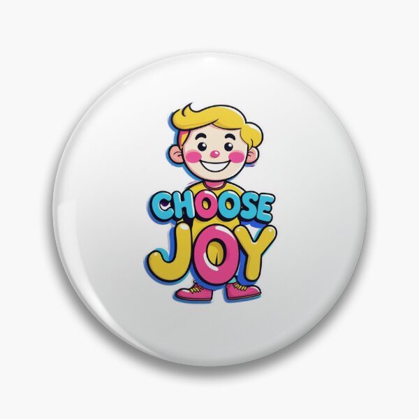 Item preview, Choose Joy joyful design designed and sold by SloganSauce.