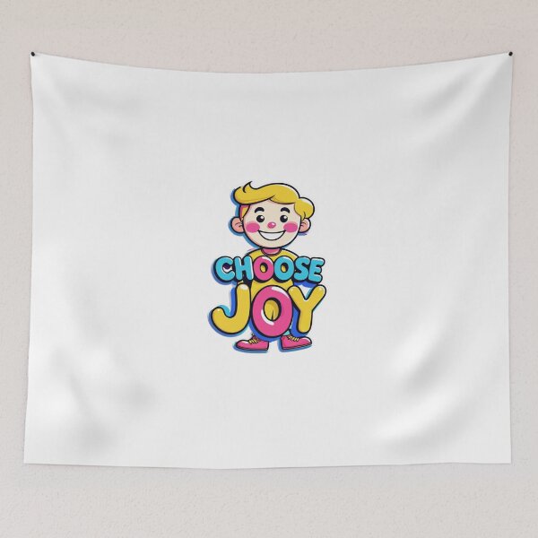 Item preview, Choose Joy joyful design designed and sold by SloganSauce.