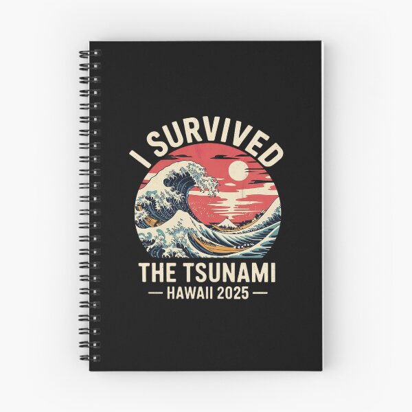Item preview, I Survived The Great Hawaii Tsunami of 2025 Saying 16  designed and sold by MarryIsMonth.