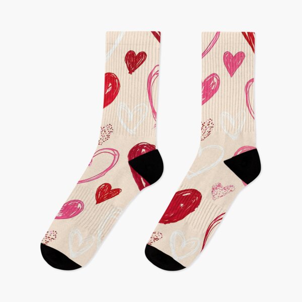 Item preview, Hand  Drawn Heart Pattern Cute Valentine’s Day Design designed and sold by skysshobu.