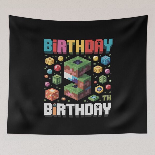 Item preview, Kids Bruh It's My 6th Birthday Video Game Pixel Birthday Boy  designed and sold by FadeOfThrone.