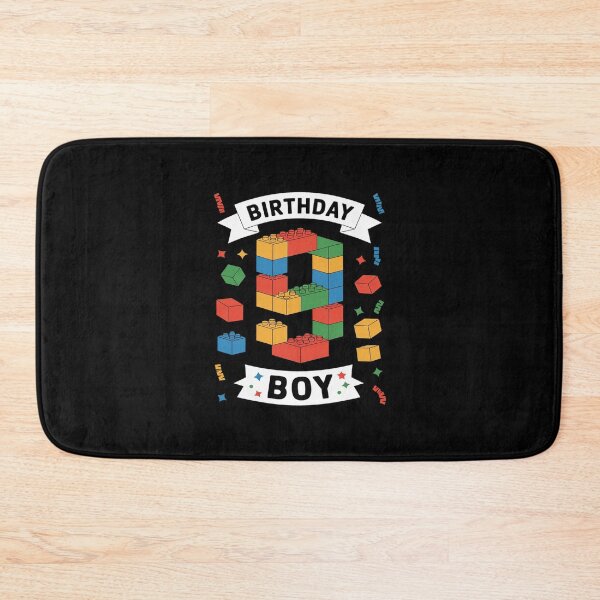 Item preview, Kids 9 Year Old Building Blocks Master builder 9th Birthday Boy  designed and sold by AquaKiev.