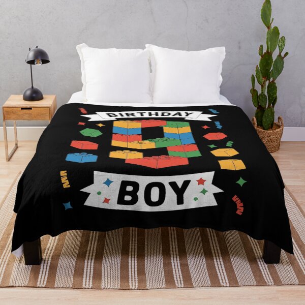 Item preview, Kids 9 Year Old Building Blocks Master builder 9th Birthday Boy  designed and sold by AquaKiev.