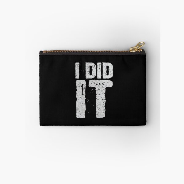 Item preview, Bold Statement Shirt – I DID IT Distressed Typography for Motivation, Humor, or Confession designed and sold by Bright Nest Studio.
