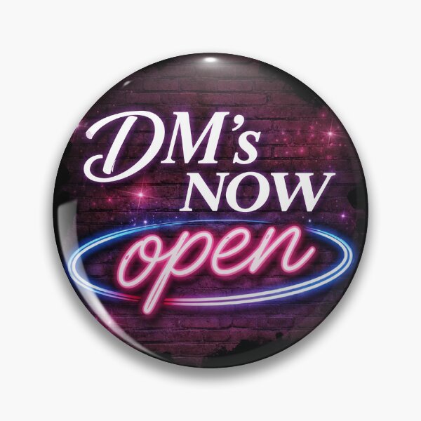 Item preview, DM’s Now Open designed and sold by Seconya.