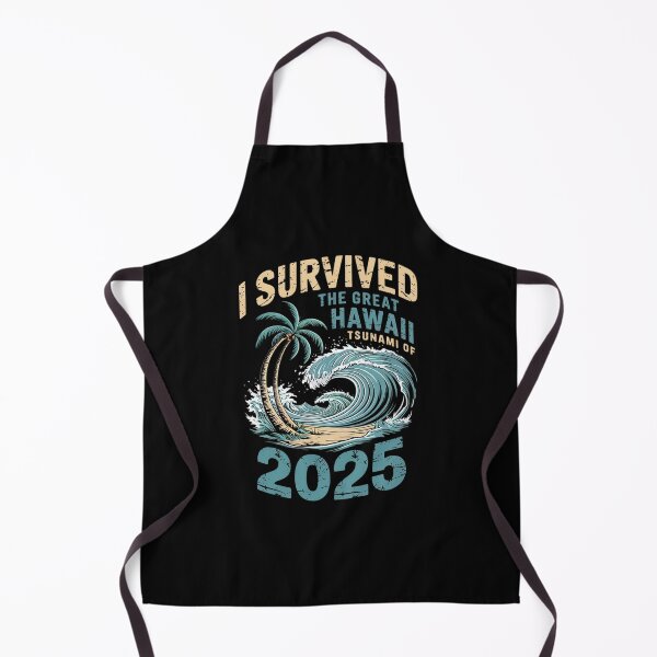 Item preview, I Survived The Great Hawaii Tsunami of 2025 Saying 17 designed and sold by MarryIsMonth.