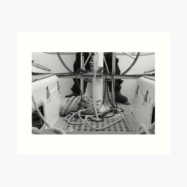 The skipper. Art Print