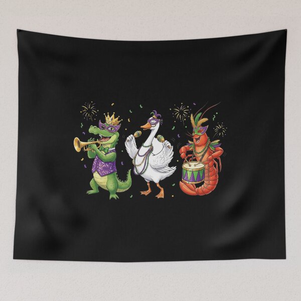 Item preview, Funny Mardi Gras Animals Classic T-Shirt designed and sold by cogiaovuong.