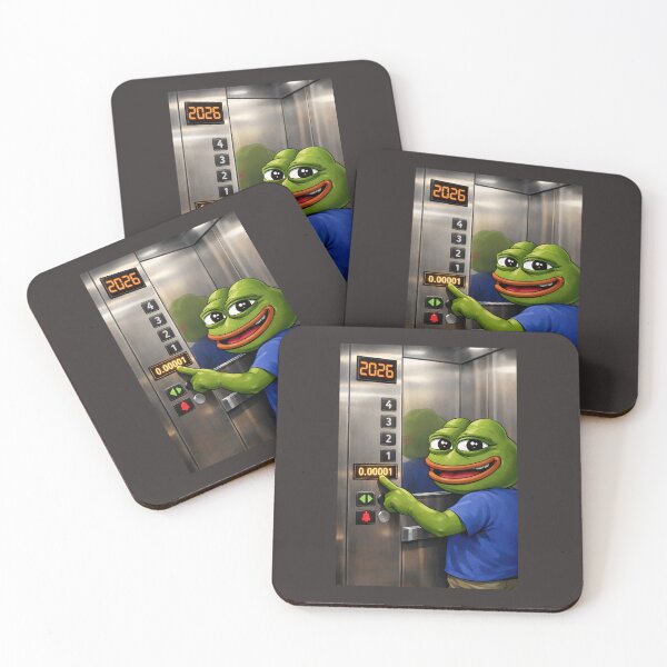 Item preview, $PEPE crypto coin designed and sold by mikistudio.