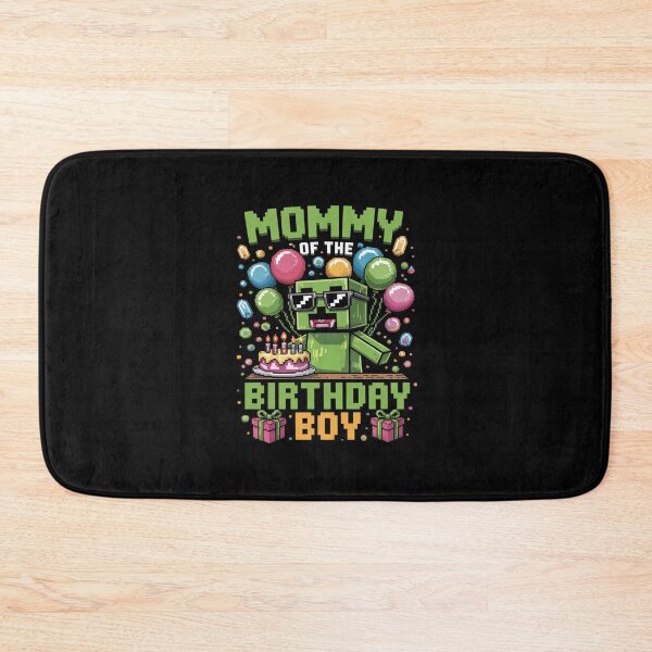 Item preview, Mom Of The Birthday Boy Party Video Gamer Pixel Number  designed and sold by AquaKiev.