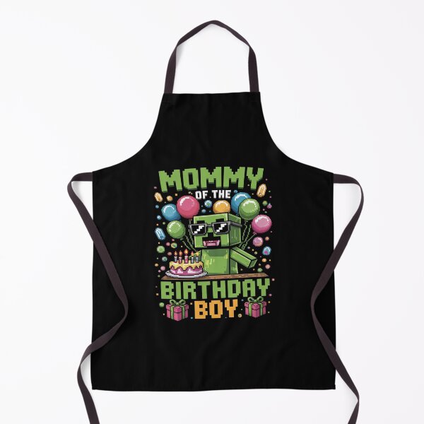 Item preview, Mom Of The Birthday Boy Party Video Gamer Pixel Number  designed and sold by AquaKiev.