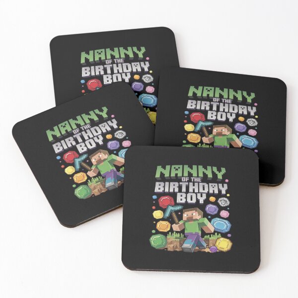 Item preview, Nanny Of The Birthday Boy Video Gamer Pixel Number  designed and sold by AquaKiev.