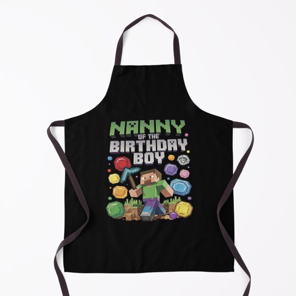 Item preview, Nanny Of The Birthday Boy Video Gamer Pixel Number  designed and sold by AquaKiev.