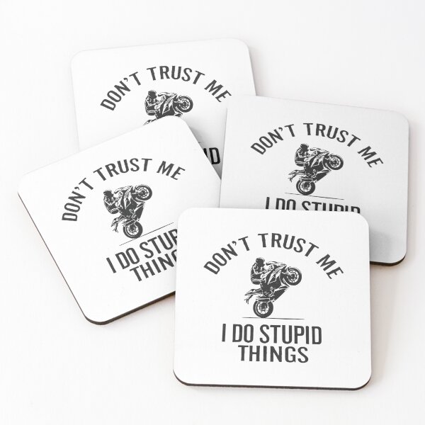 Item preview, Don’t Trust Me – Stunt Rider Attitude designed and sold by TwoWheels-shop.