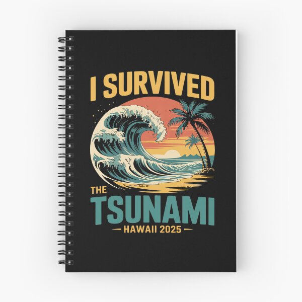 Item preview, I Survived The Great Hawaii Tsunami of 2025  Saying 52  designed and sold by MythWoot.