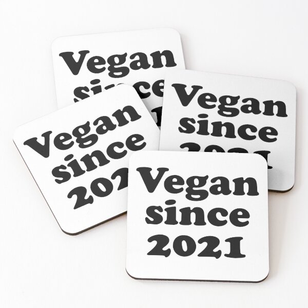 Item preview, Vegan since 2021 how long have you been vegan  designed and sold by Thought2reality.