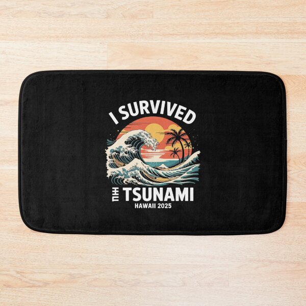 Item preview, I Survived The Great Hawaii Tsunami of 2025 Saying  designed and sold by MythWoot.