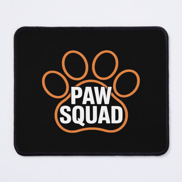 Item preview, Paw Squad Orange Dog Cat Paw Print Animal Rescue Team  designed and sold by AquaKiev.