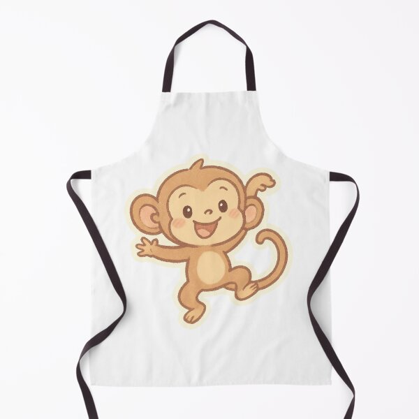 Item preview, Cute Cheerful Monkey Sticker designed and sold by StickMint.