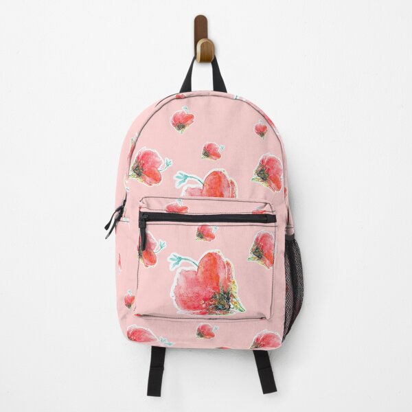 Item preview, Floral pattern with red flowers handpainted designed and sold by AhArtMe.