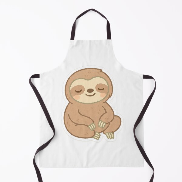 Item preview, Chibi Happy Sloth Sticker designed and sold by StickMint.